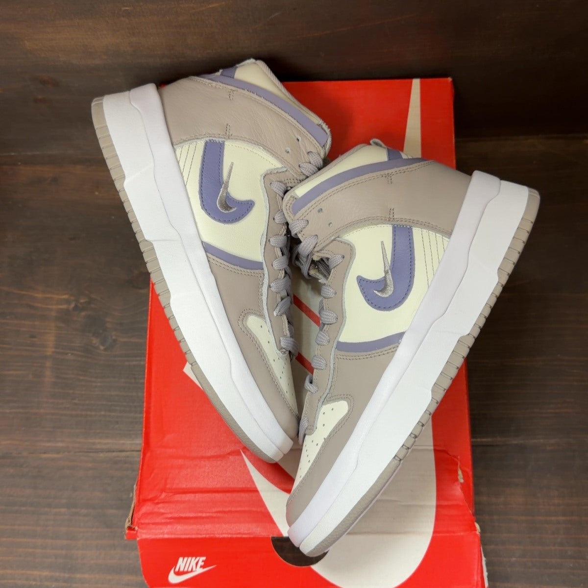 Nike Dunk High Up Iron Purple (Women's) Size 8.5W - Image 2
