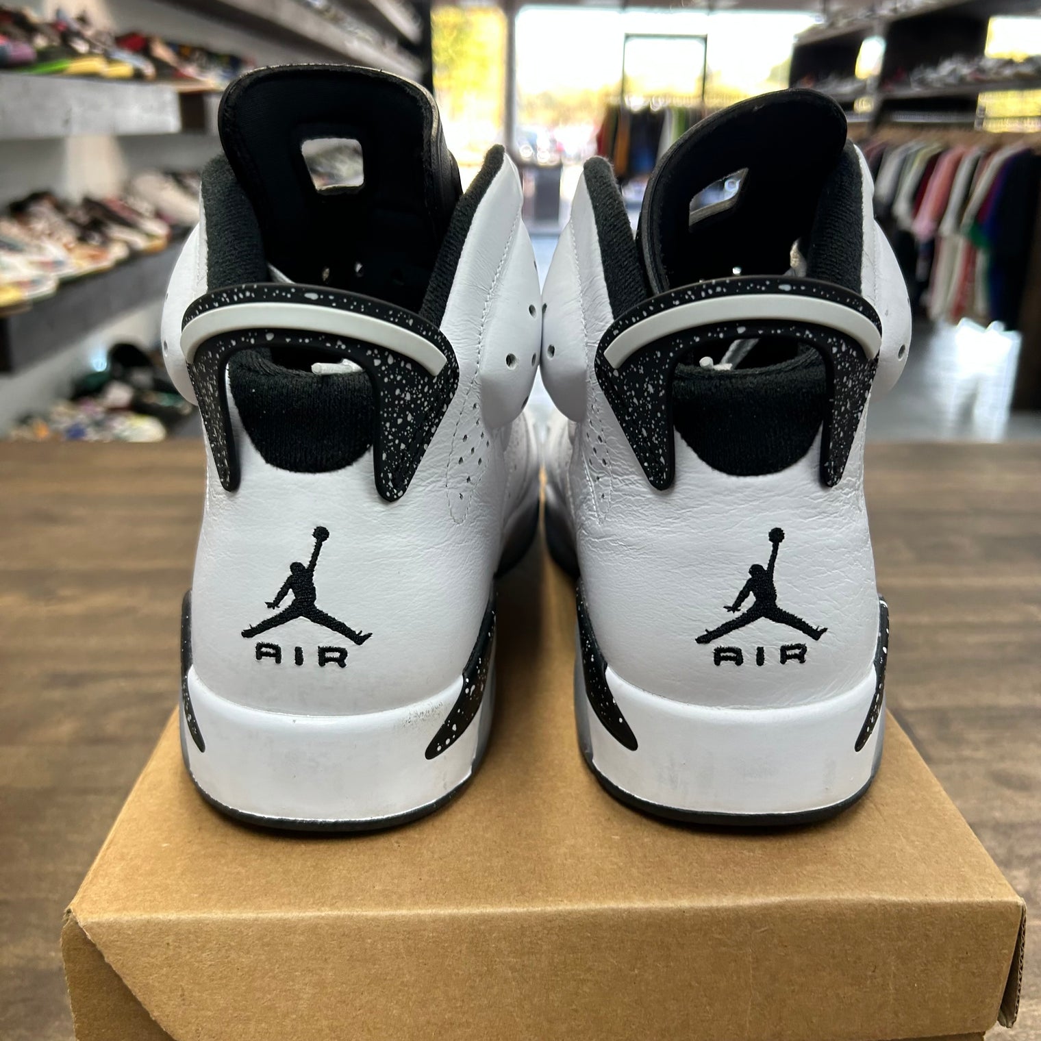 Reverse Oreo Jordan 6 Retro (USED, No Box)