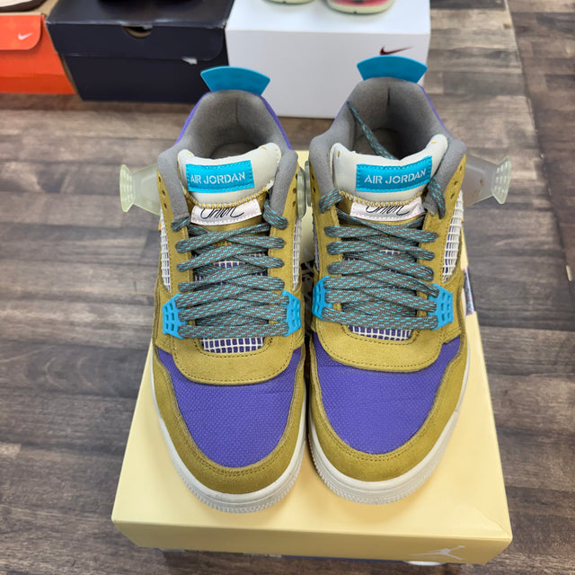 Union Desert Moss Jordan 4 SP (USED, No Insoles)