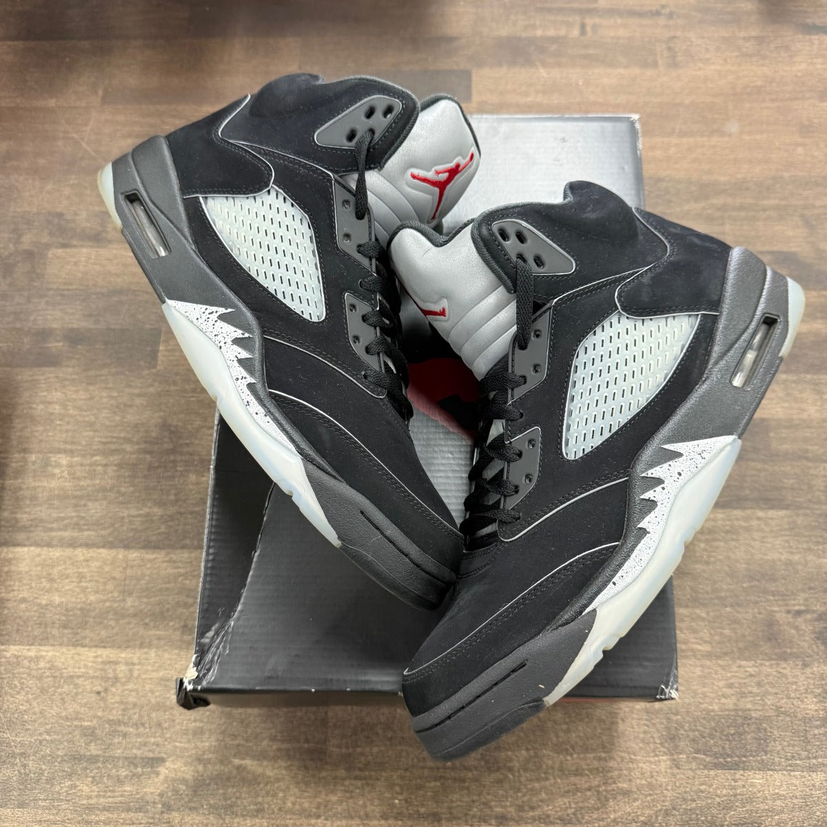 Jordan 5 Retro OG Black Metallic Reimagined - Image 1