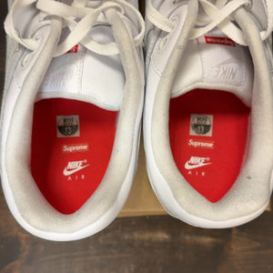 Nike Air Max 1 '87 SP Supreme Triple White Size 13 (Pre-Owned) - aux