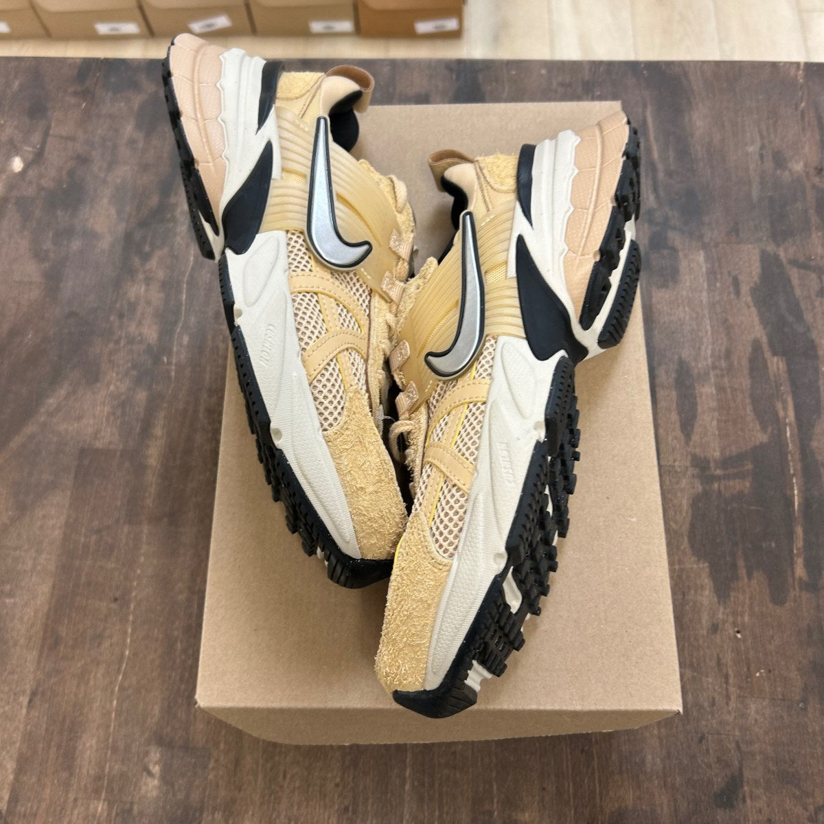 Nike V2K Run Sesame (Women's) Size 10W (Pre-Owned) - Image 1