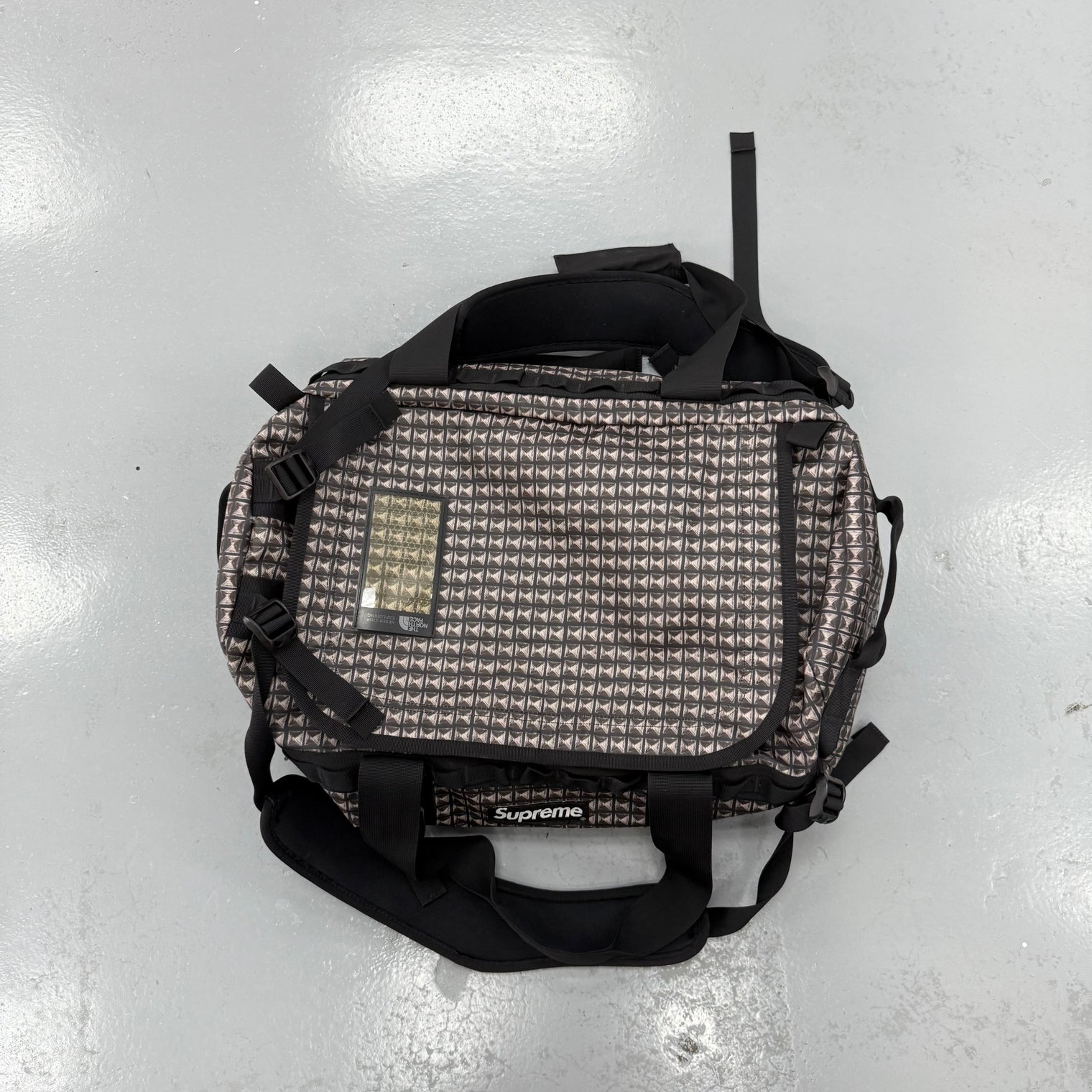 Supreme The North Face Studded Small Base Camp Duffle Bag (USED)