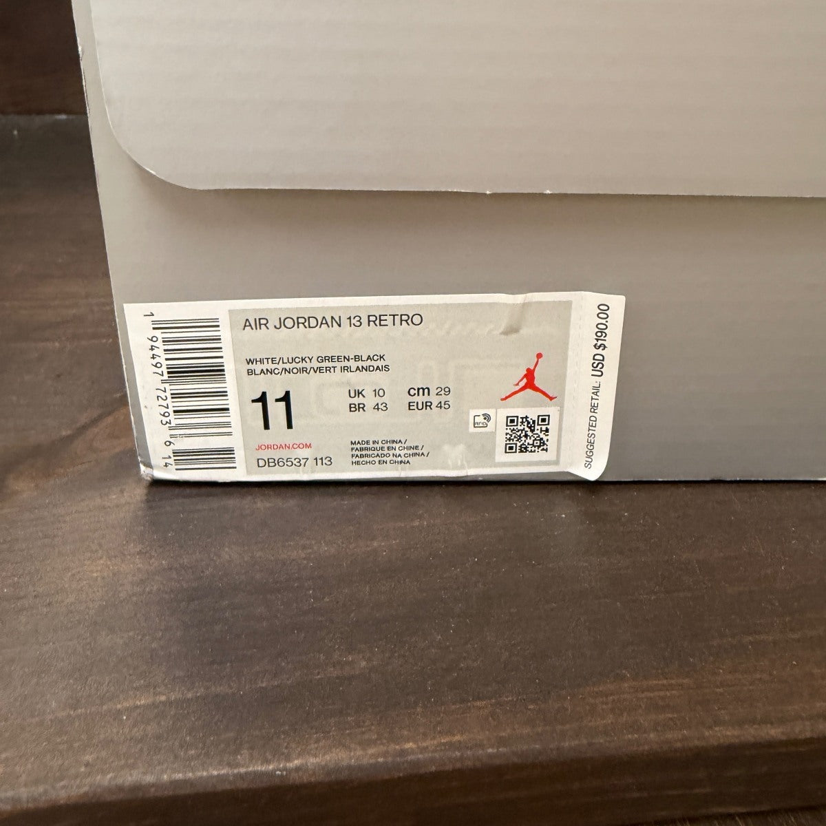Jordan 13 Retro White Lucky Green - Image 7
