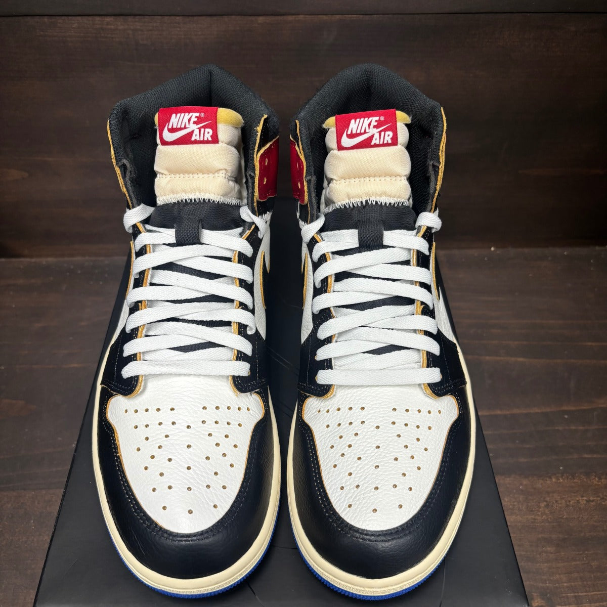 Jordan 1 Retro High OG SP Fragment x Union LA Varsity Red Sport Royal - Image 4