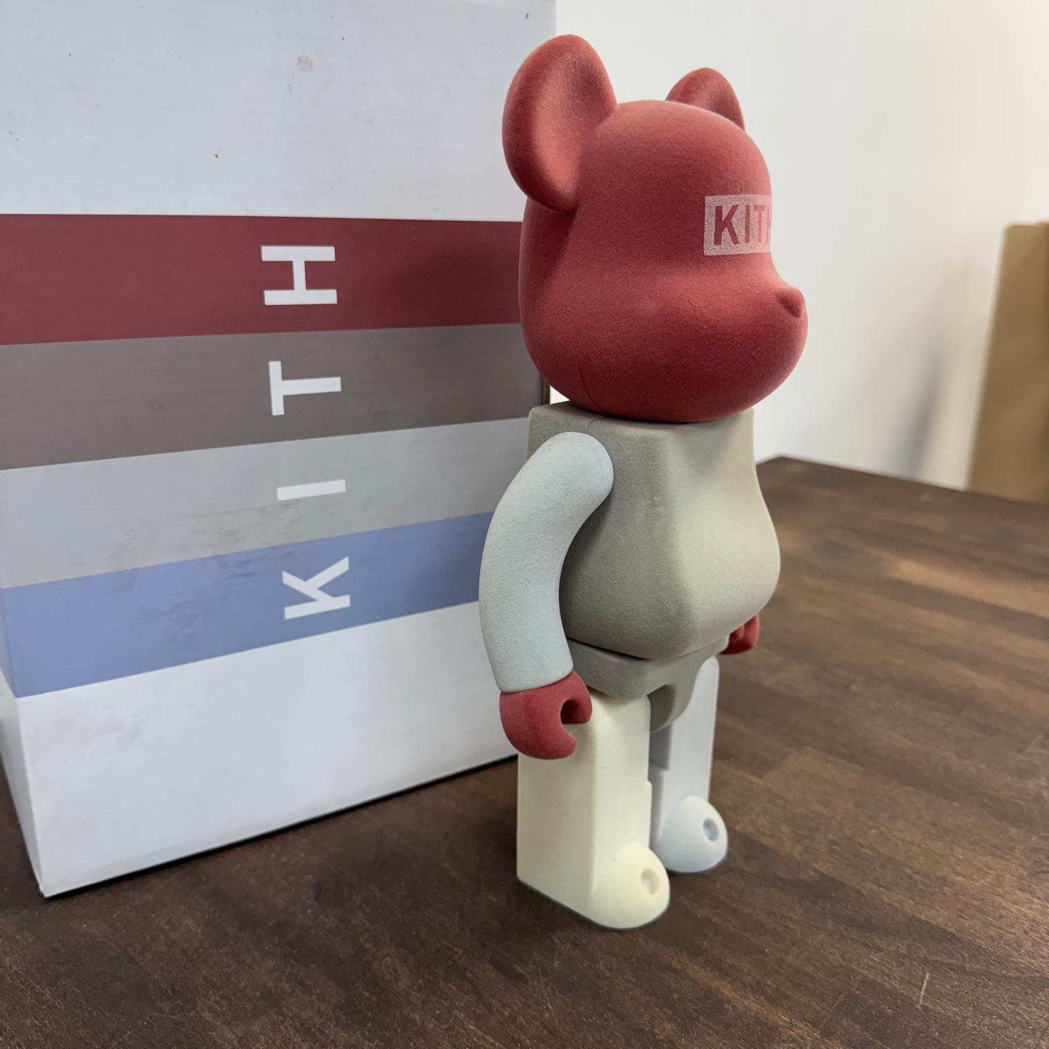 Bear Brick Kith Molecule (US Exclusive) 100% & 400% Set (Displayed)