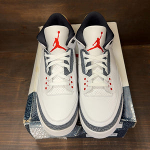 Jordan 3 Retro SE Fire Red Denim (2020) Size 13 - tag
