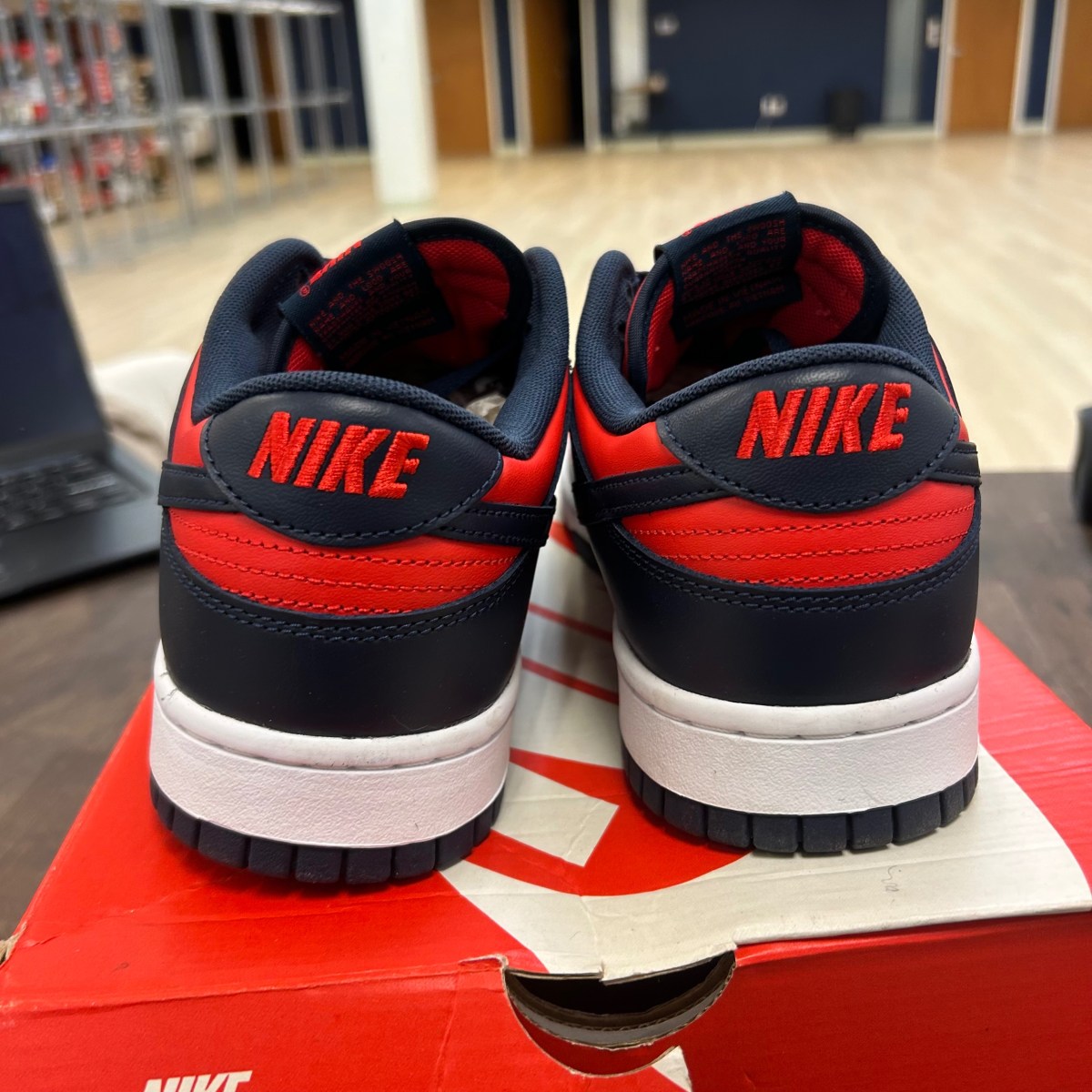 Nike Dunk Low Retro SE CO.JP University Red Obsidian - Image 4