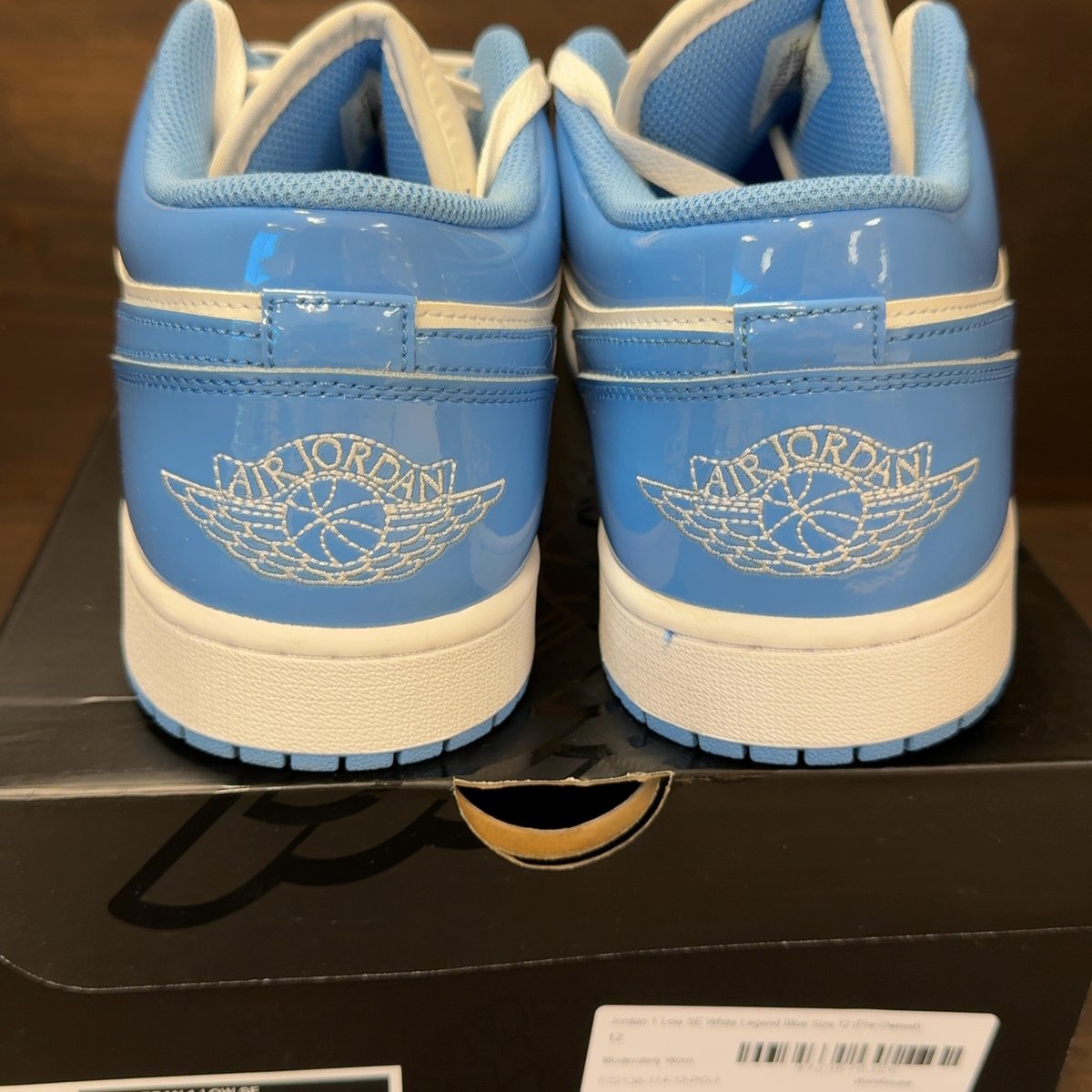 Jordan 1 Low SE White Legend Blue Size 12 (Pre-Owned) - aux