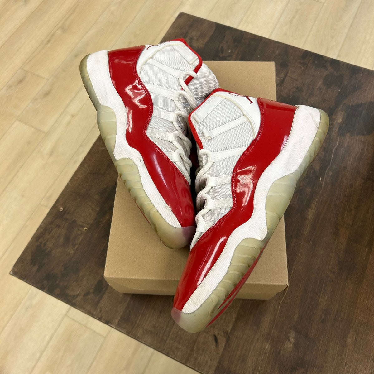 Jordan 11 Retro Cherry (2022) Size 12 (Pre-Owned) - Image 1