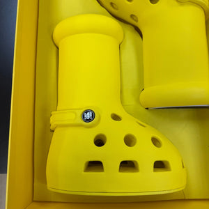 MSCHF x Crocs Big Red Boot (Yellow) Size 7 (Pre-Owned) - Image 2