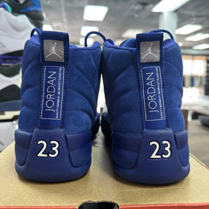 Jordan 12 Retro Deep Royal Blue Size 9.5 (Moderately Worn Pre-Owned)