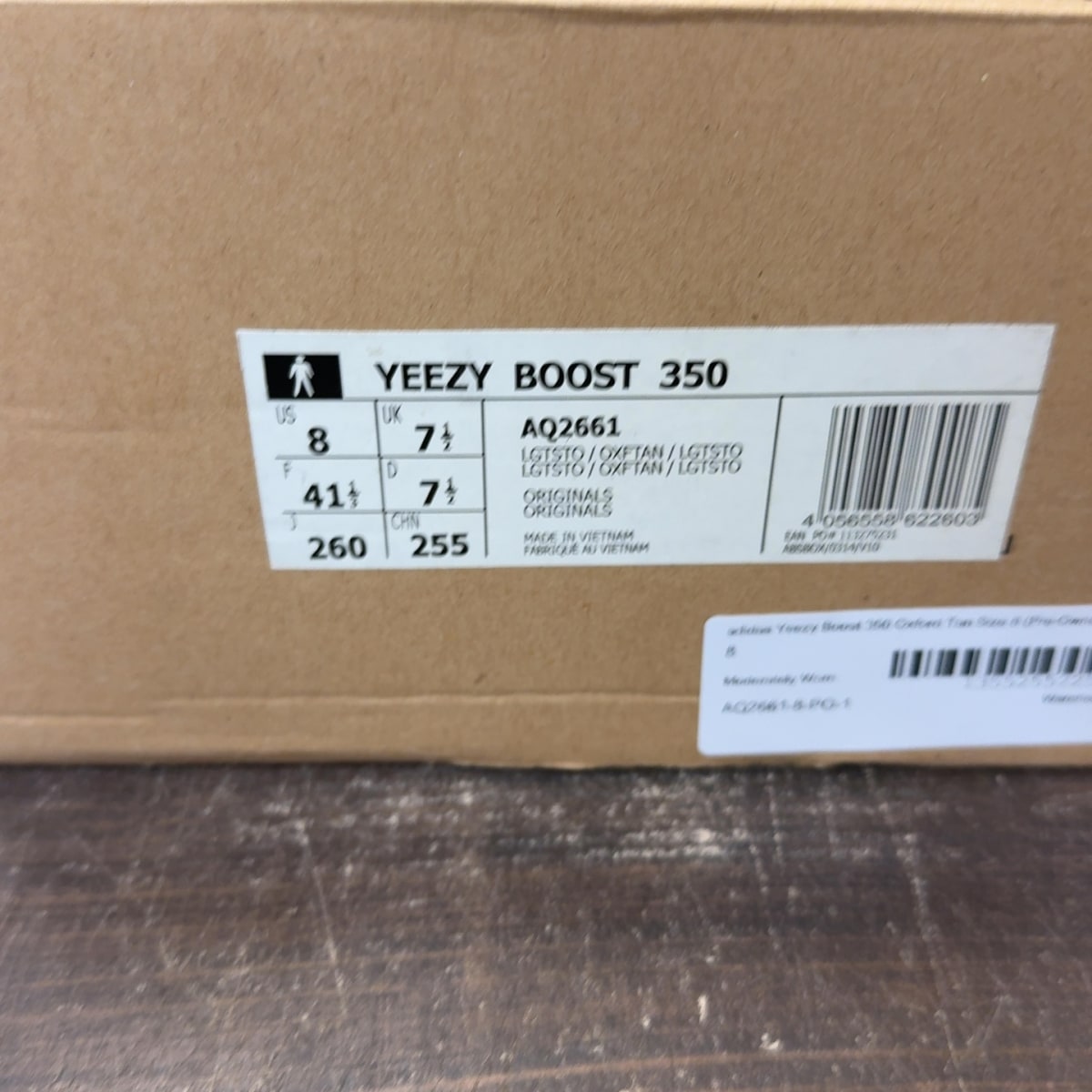 adidas Yeezy Boost 350 Oxford Tan Size 8 (Pre-Owned) - Image 9
