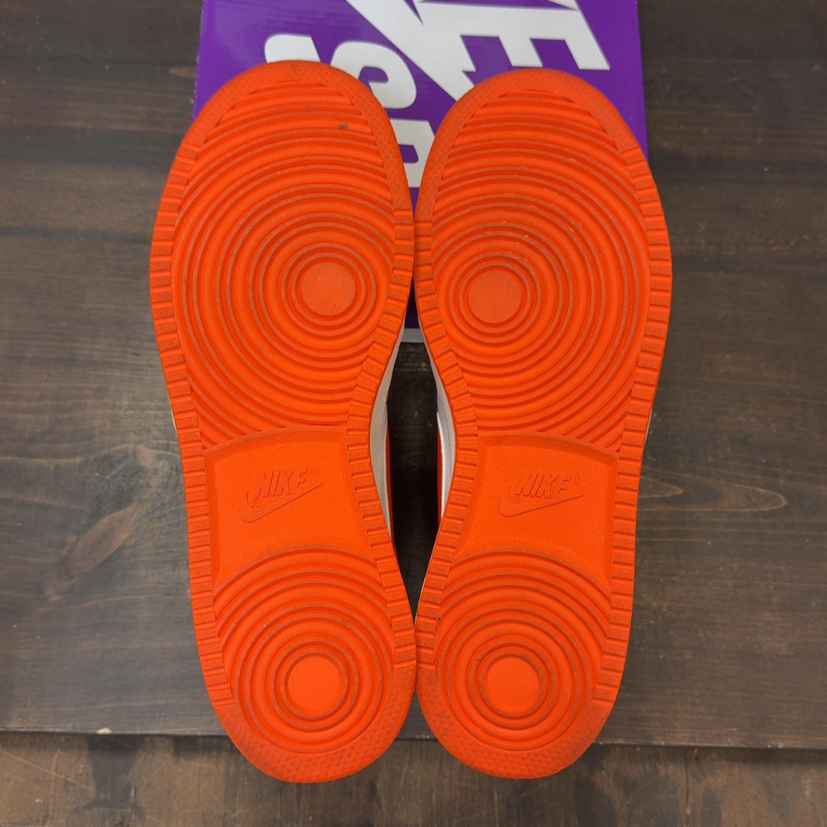 Jordan 1 Retro AJKO Rush Orange Size 11.5 (Pre-Owned) - Image 8