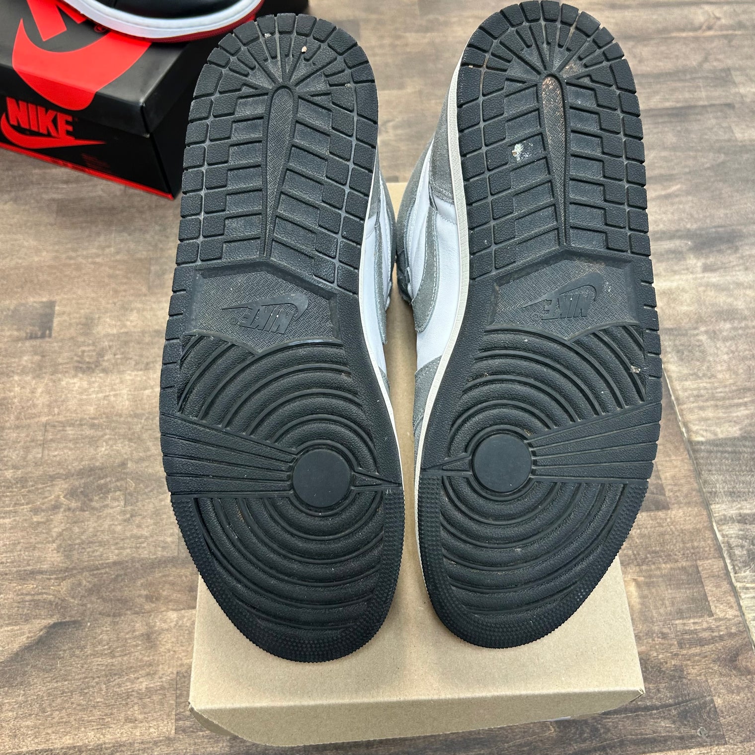 Washed Black Jordan 1 High (Used, No Box)