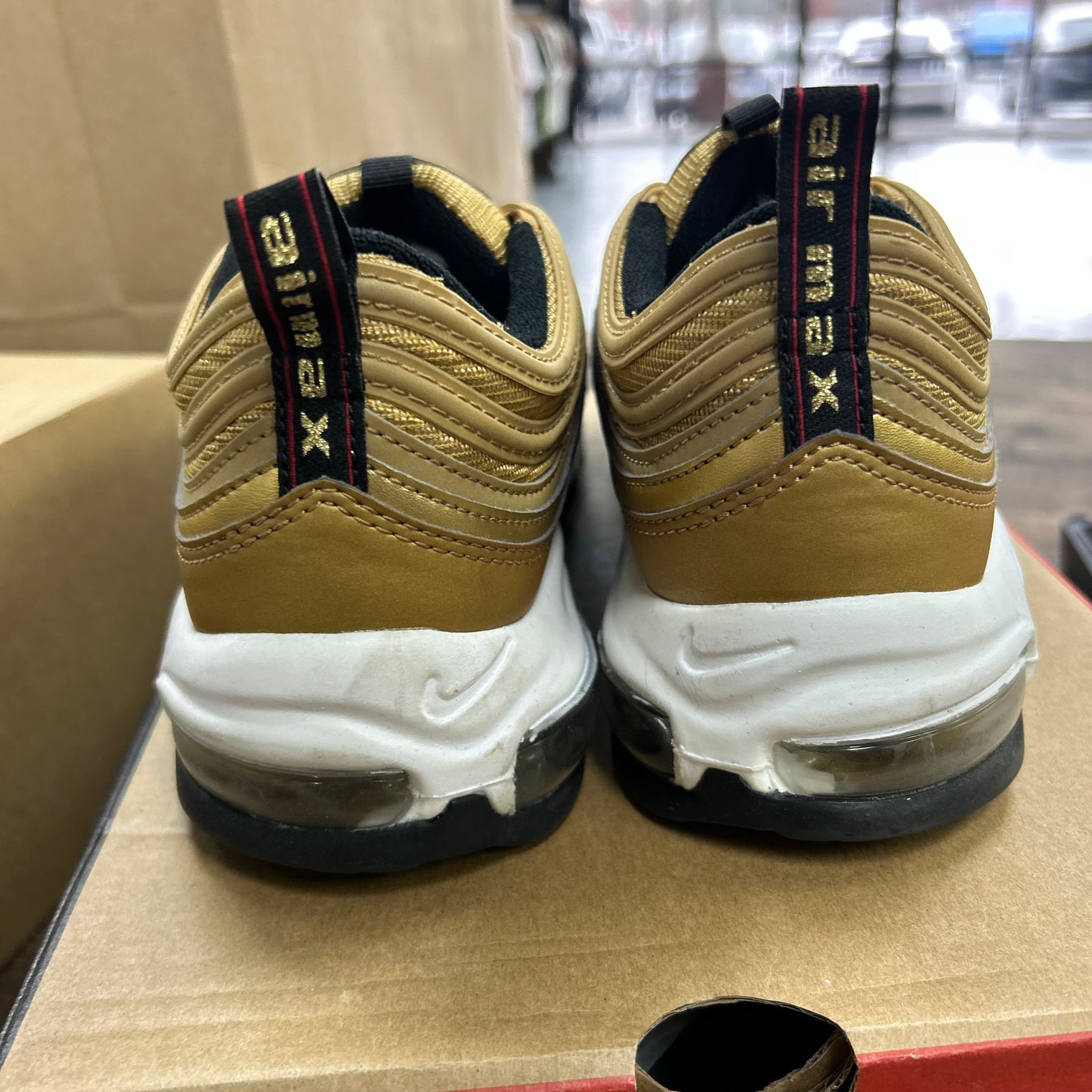 Nike Air Max 97 OG Golden Bullet (2023) (US 10.5) (Lightly Worn)