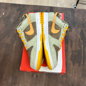 Nike Dunk Low Dusty Olive Size 9 (Moderately Worn Pre-Owned)