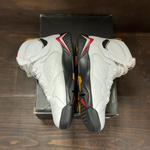 Jordan 7 Retro Cardinal (2022) Size 9.5 (Pre-Owned) - aux