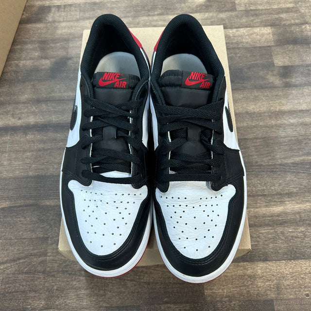 Black Toe Jordan 1 Low OG (USED, No Box)