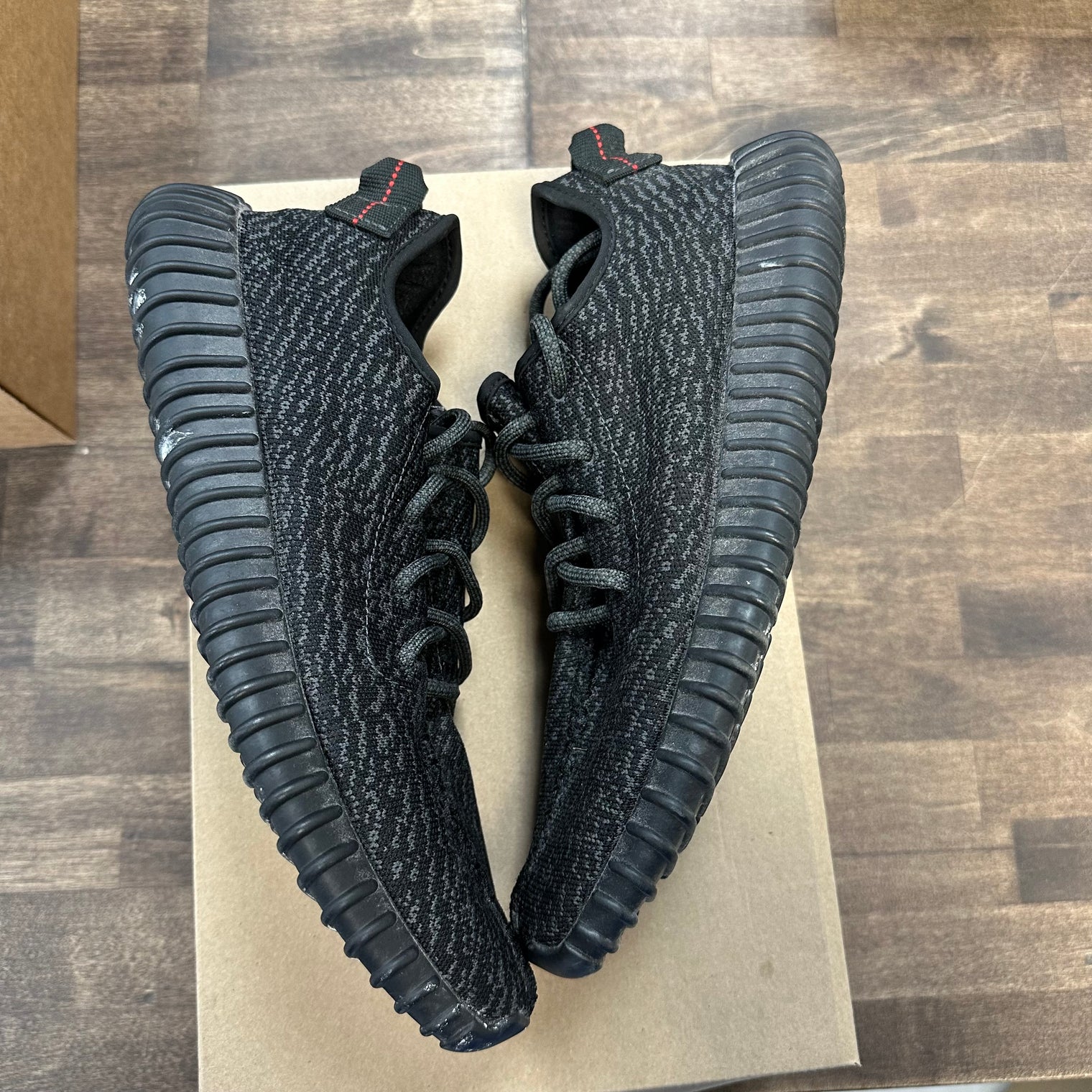 Pirate Black Yeezy 350 (USED, No Box)