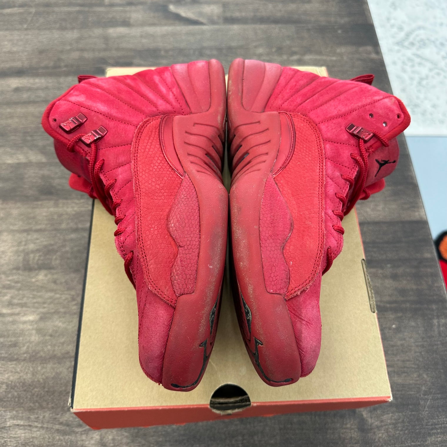 Red Suede Gym Red Jordan 12 Retro (USED)