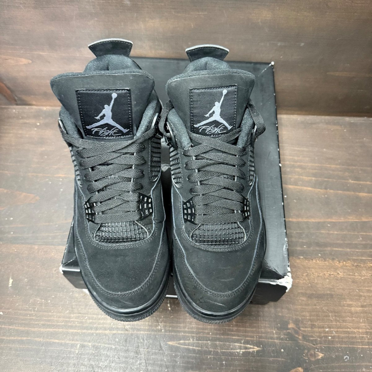 Jordan 4 Retro Black Cat (2020) Size 10 (Pre-Owned) - back