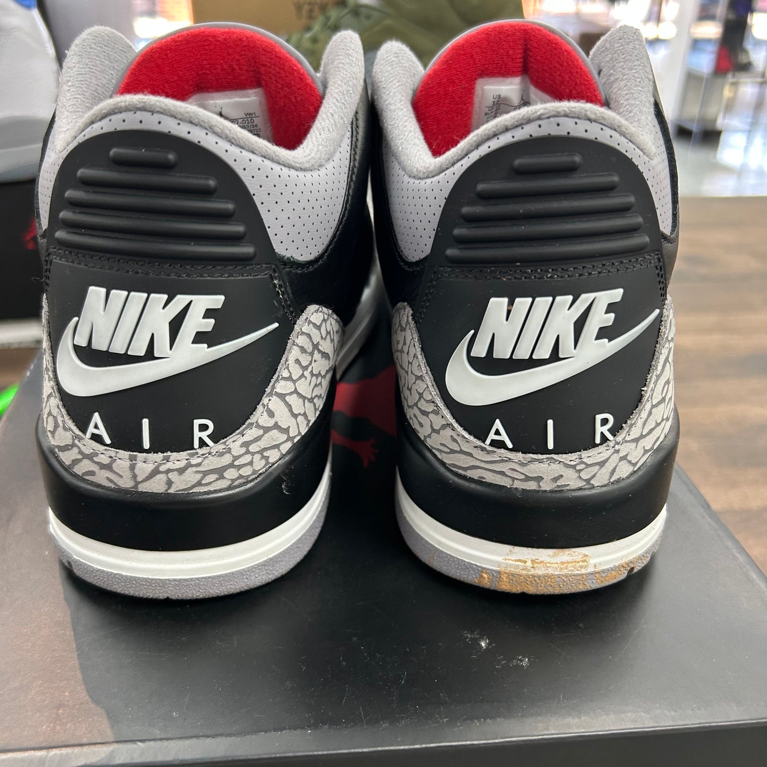 Black Cement Jordan 3 Retro (2024) (USED)