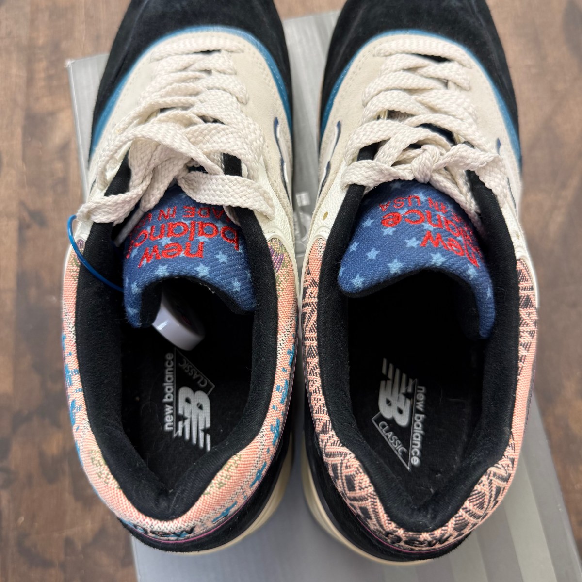 New Balance 997 Black Beige - Image 4