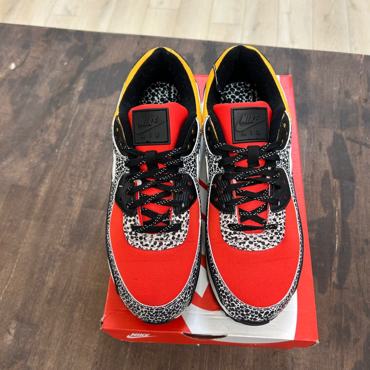 Nike Air Max 90 SE Safari Chile Red Pollen (Women's) - Image 2