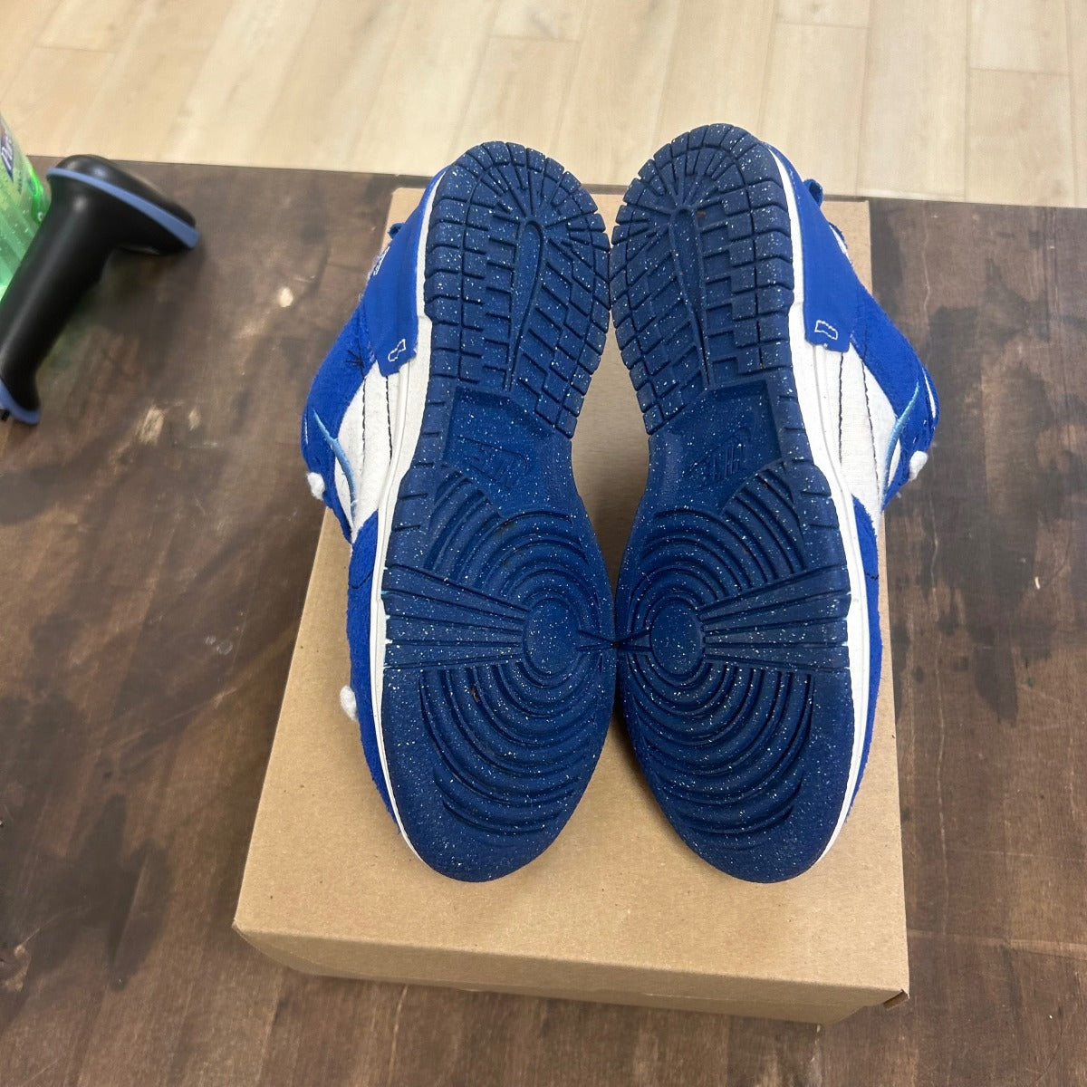 Nike Dunk Low Disrupt 2 White University Blue (Women's) Size 6W (Pre-Owned) - Image 5