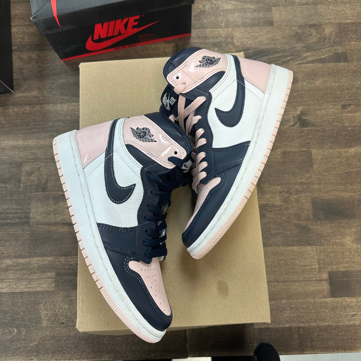 (W) Atmosphere Jordan 1 High (USED,No Box)