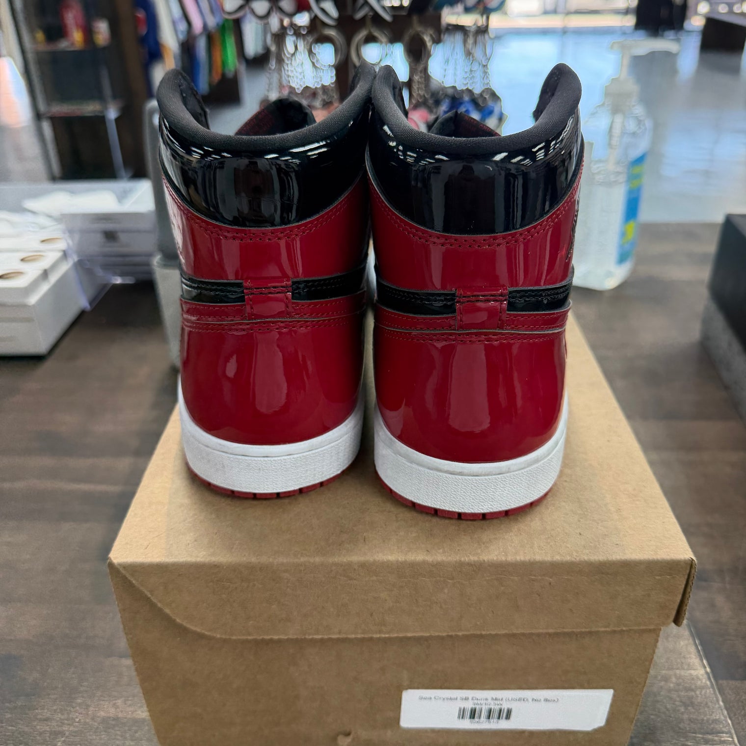 Patent Bred Jordan 1 High Retro (USED, No Box)