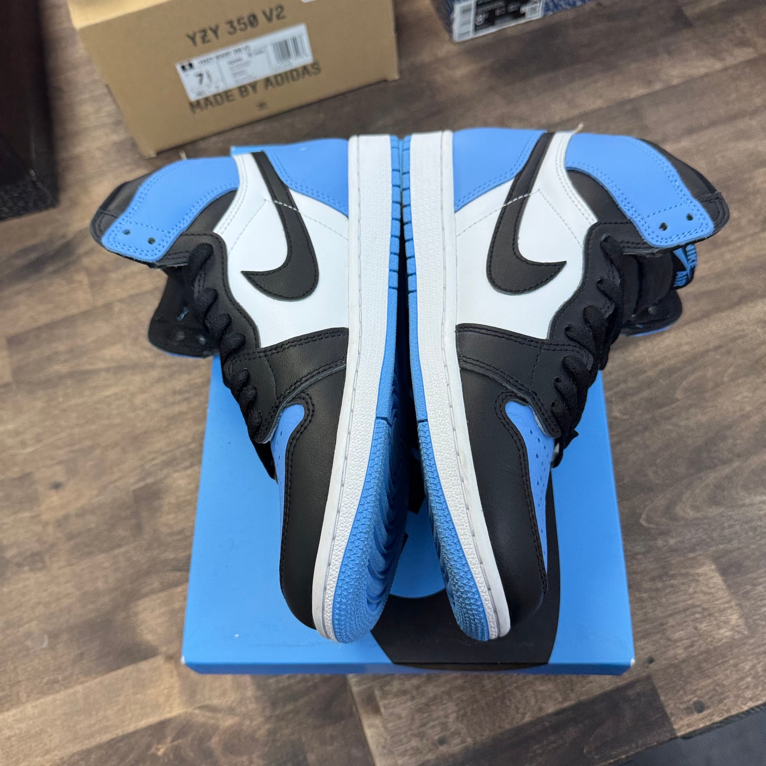 UNC Toe Jordan 1 High (USED)