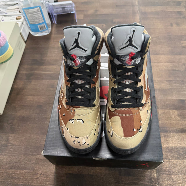 Supreme Desert Camo Jordan 5 (USED)