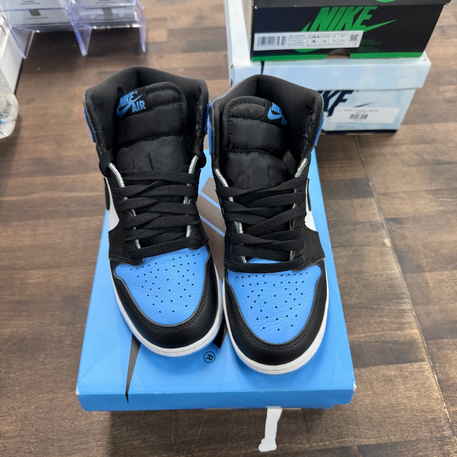 UNC Toe Jordan 1 High (GS) (USED)