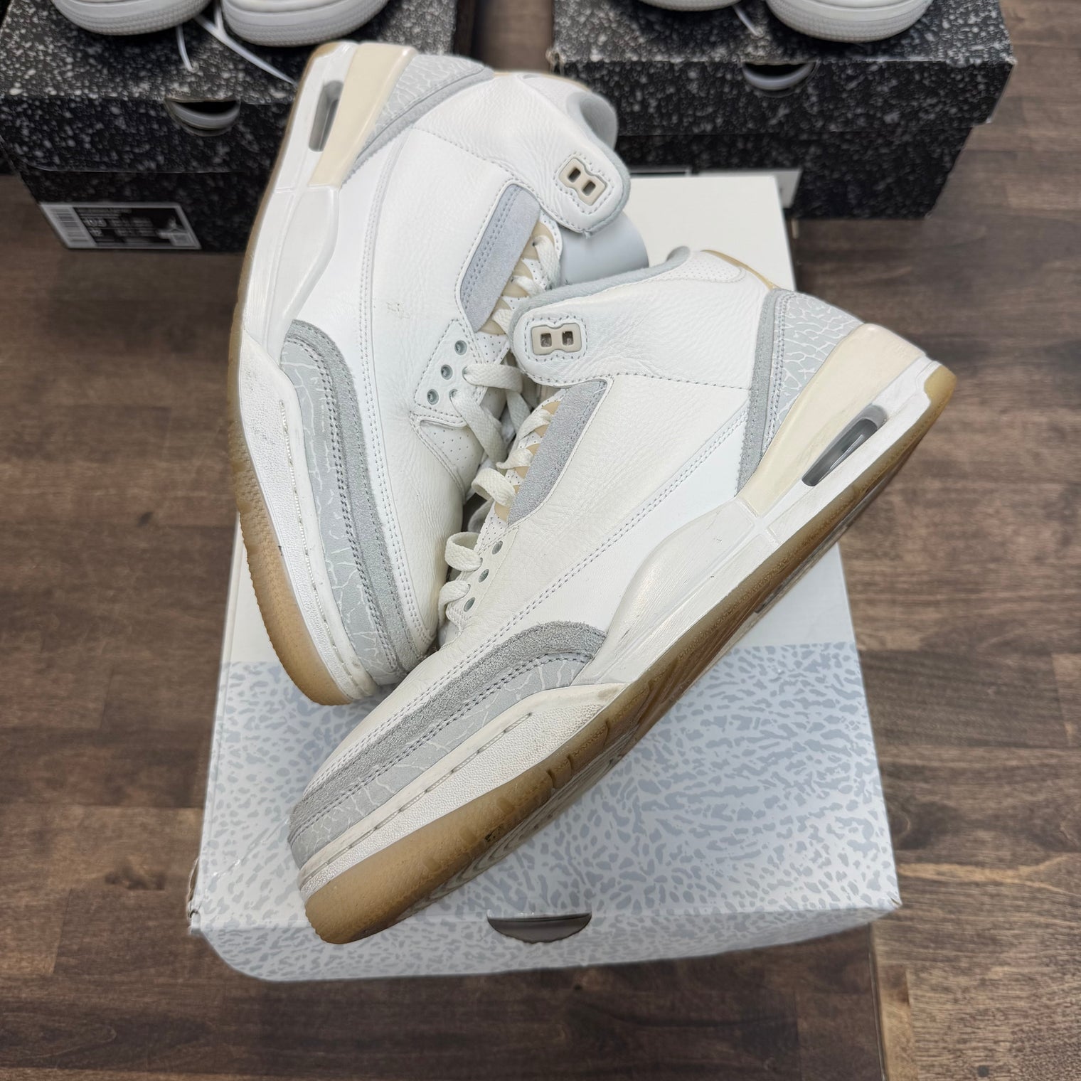 Craft Ivory Jordan 3 Retro (USED)