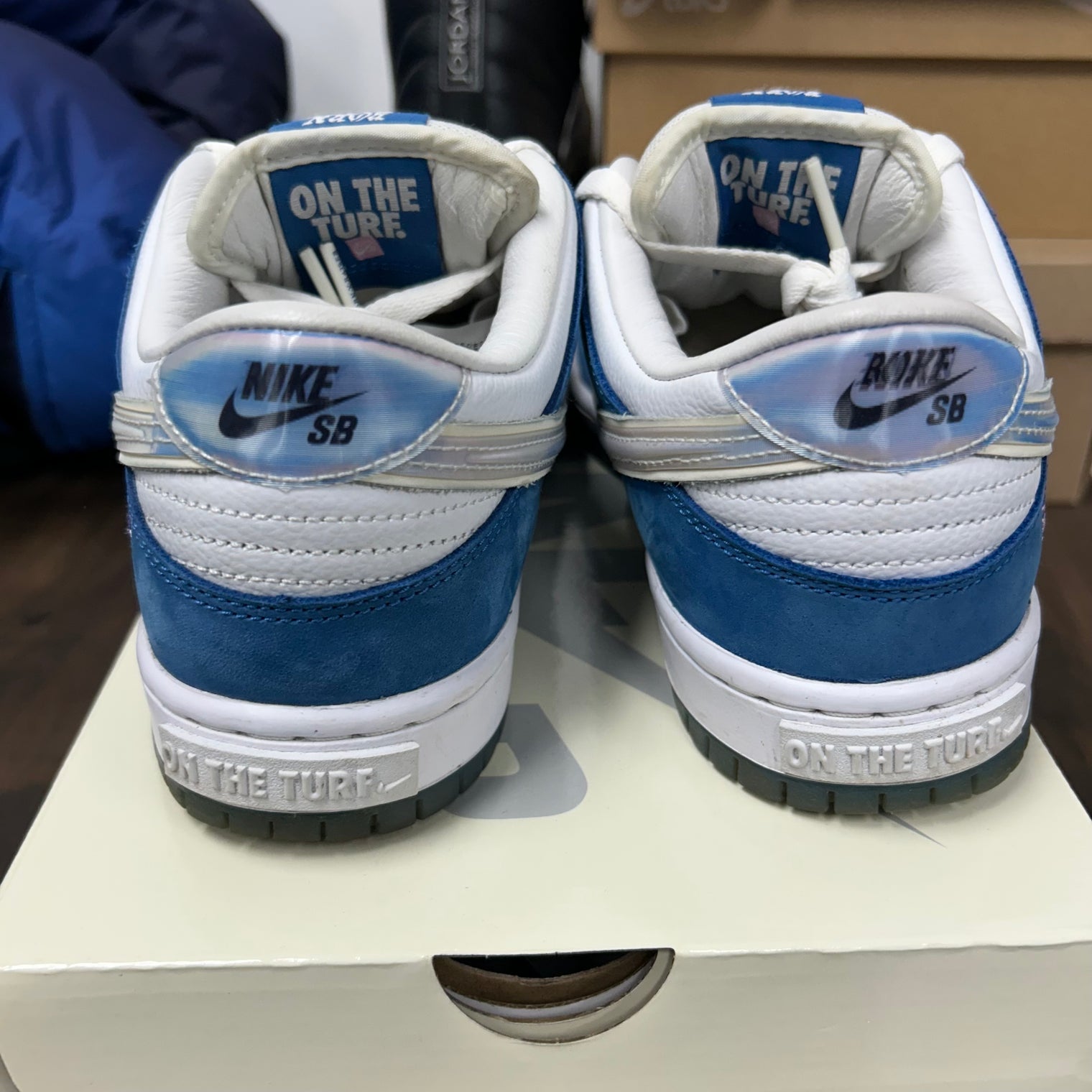 Born and Raised SB Dunk Low (USED)