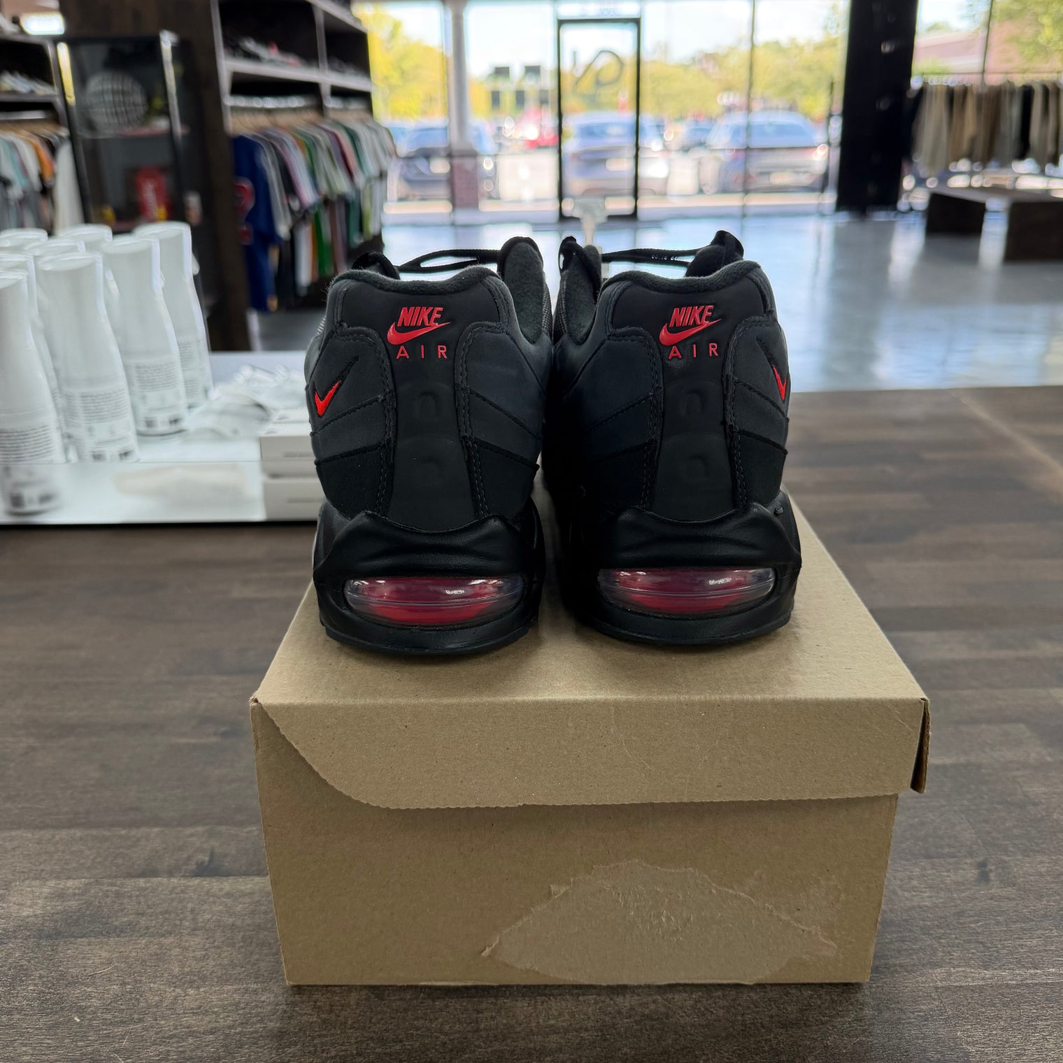 Bright Crimson Air Max 95 Big Bubble (USED, No Box)