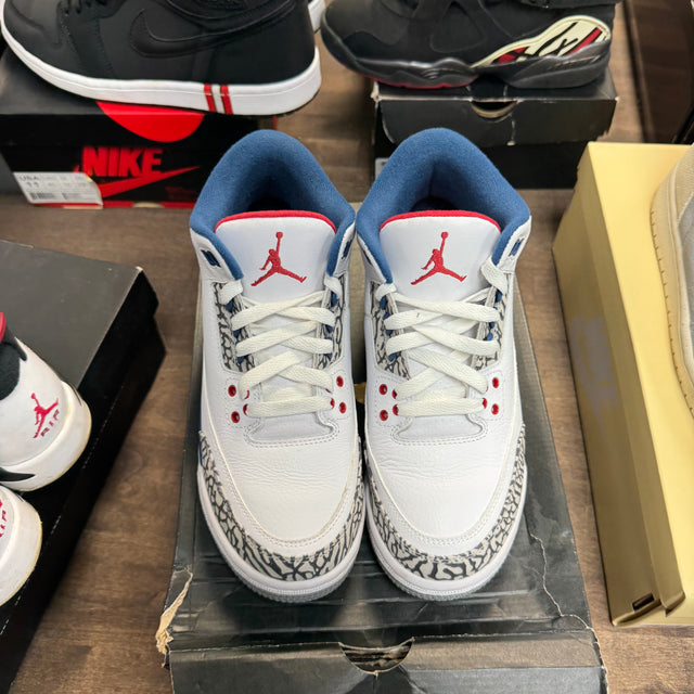 True Blue Jordan 3 (GS) (2016) (USED)