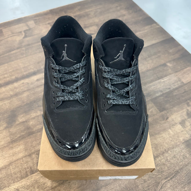 Black Cat Jordan 3 Retro (USED, No Box)