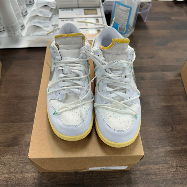Nike Dunk Low Off-White Lot 1 of 50 (Used, No Box)
