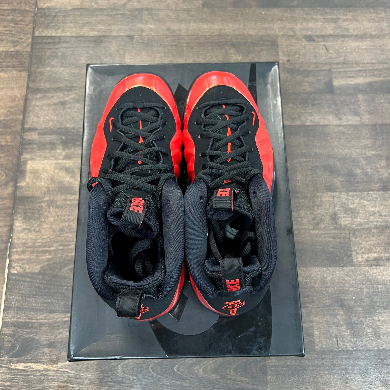 (GS) Habanero Red Nike Foamposite (2018)