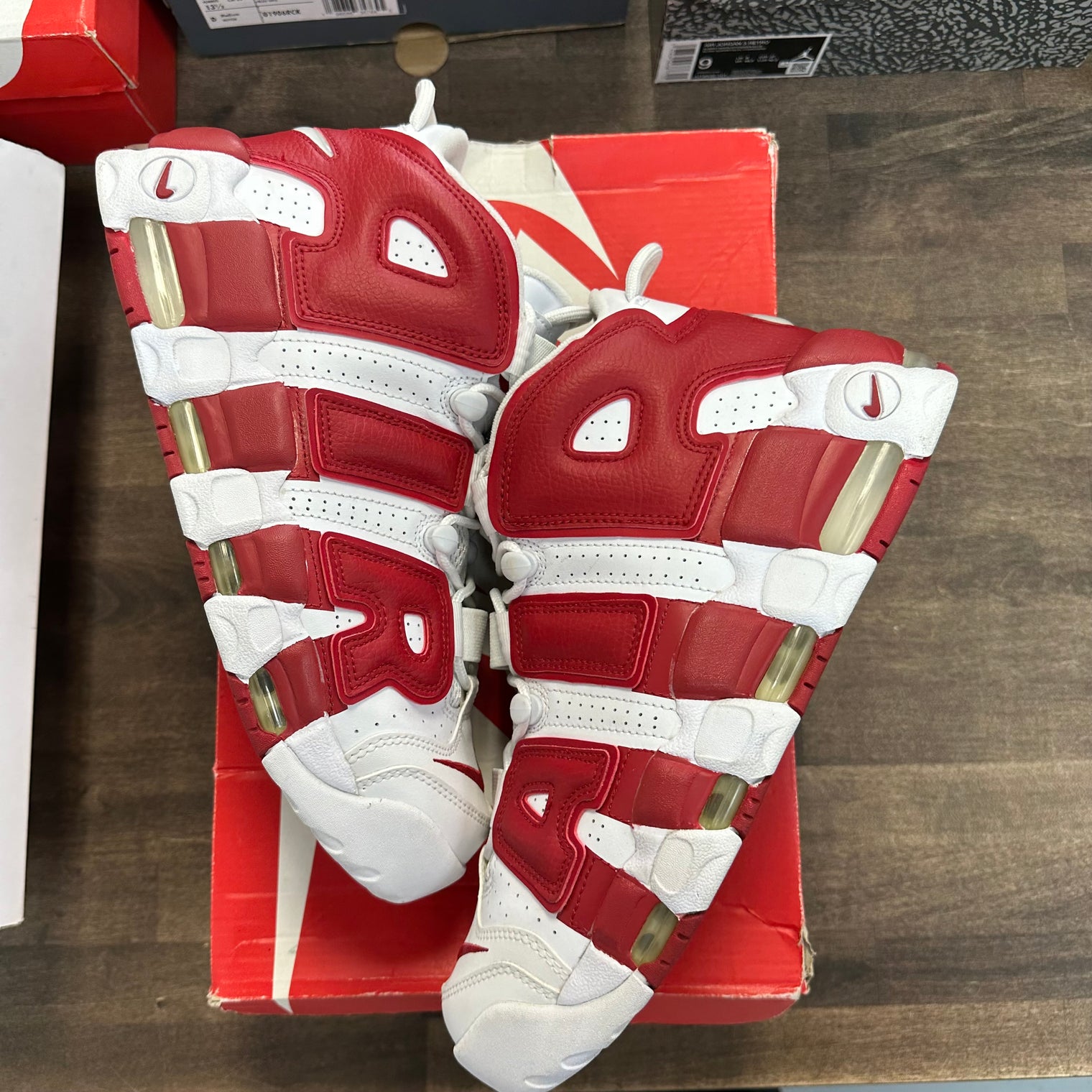 Varsity Red Nike Uptempo (Used)