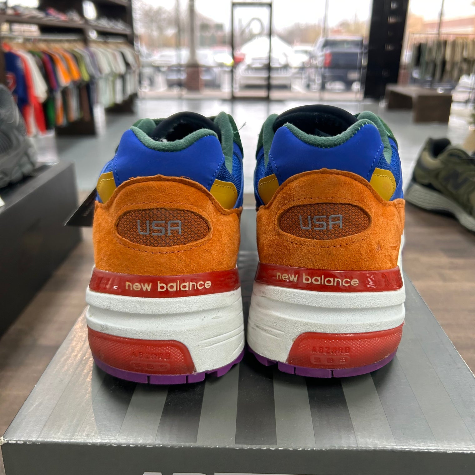 Multi-Color New Balance 992 (USED)