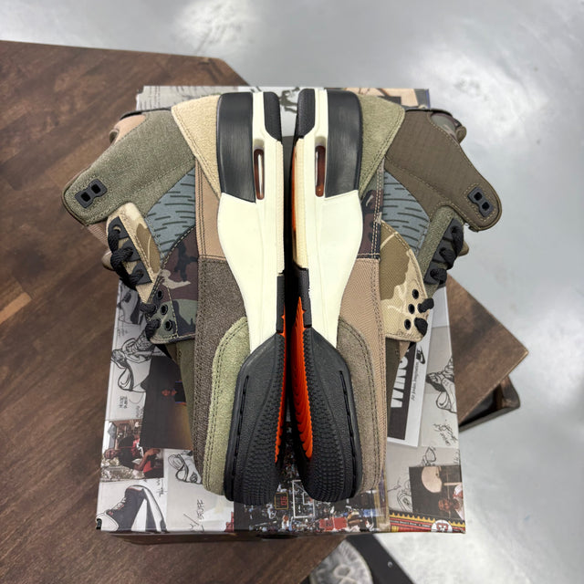 Patchwork Camo Jordan 3 Retro (Lightly Worn)