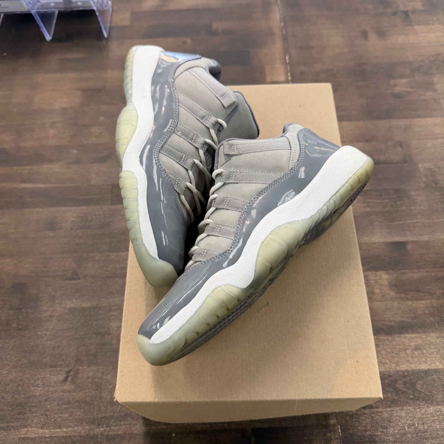 Cool Grey Jordan 11 Low (GS) (USED, No Box)