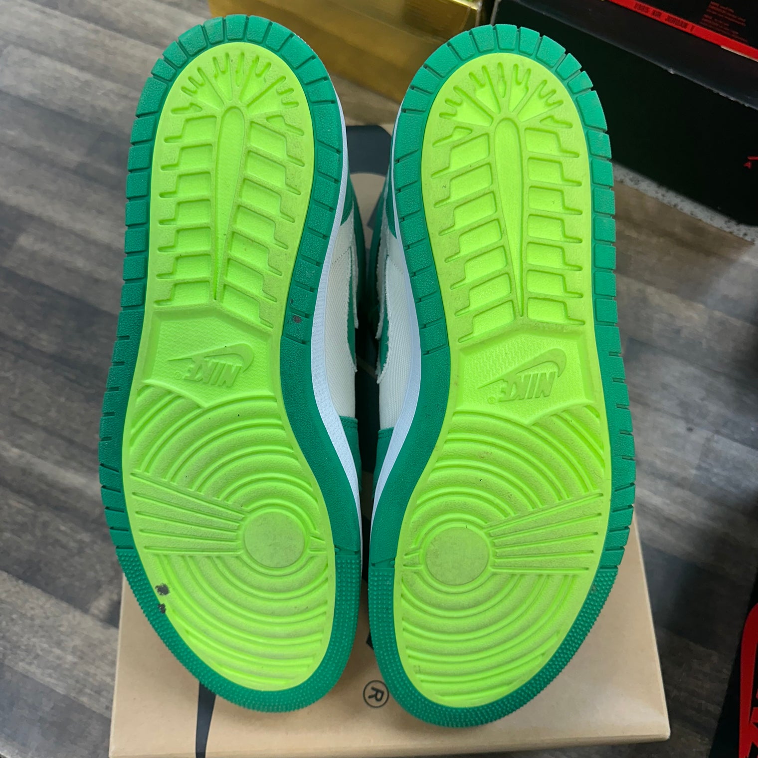 Stadium Green Jordan 1 High Zoom Air CMFT (USED)