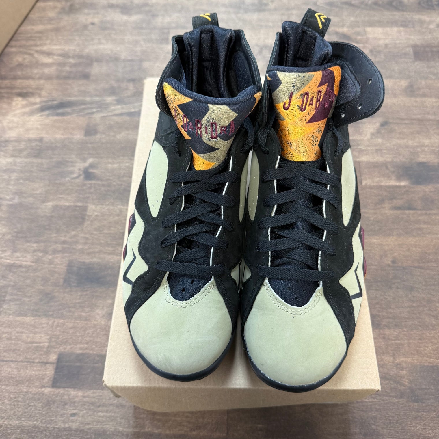 Black Olive Jordan 7 Retro (Used, No Box)