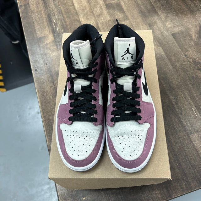 Mulberry Jordan 1 Mid (W) (USED, No Box)