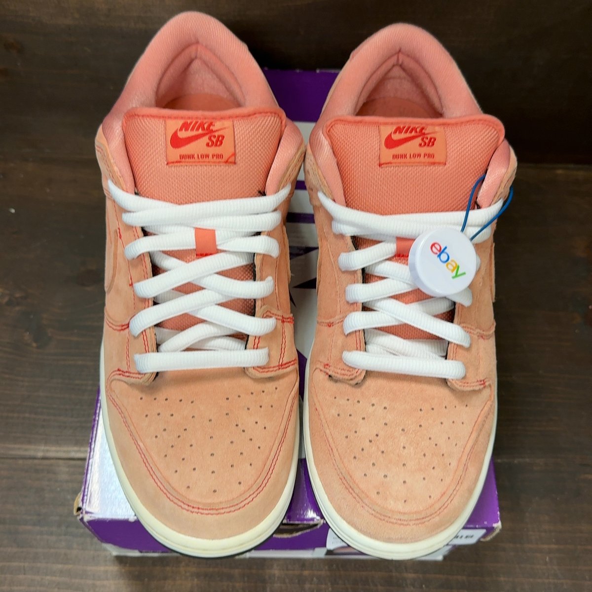 Nike SB Dunk Low Pink Pig Size 12 (Pre-Owned) - tag